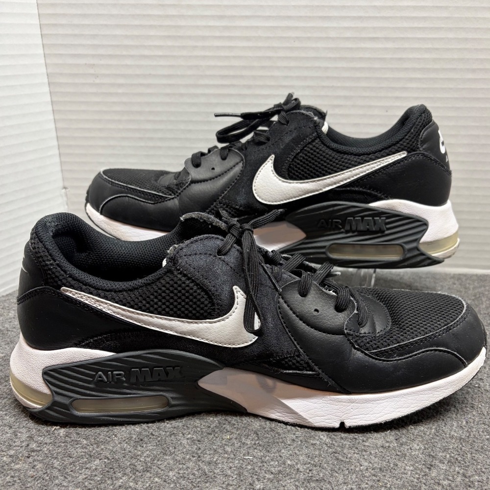 Nike Air Max Excee Black White Mens Sneakers CD4165-001 Size 11.5